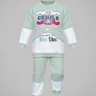 CENILE Mini Diva Two-Piece Girls Winter Suit- MintGreen -1