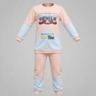 CENILE Mini Diva Two-Piece Girls Winter Suit- Peach