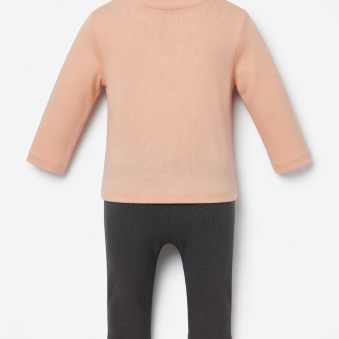 Boys San Francisco Two-Piece Outfit – Stylish Eid Special Sweatshirt & Denim Set - back