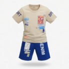 Kids Summer 2-Piece Outfit Set - Skin